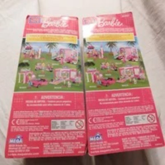 Barbie Mega Bloks Playsets Puppy Pals and Fashion Model - Picture 6 of 7